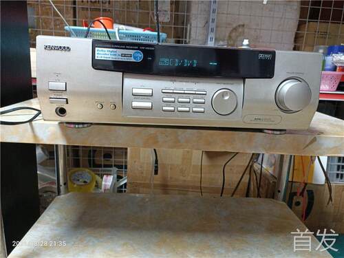 二手音响功放机 建伍KRF-V5030D 5.1声道光纤同轴解码家庭影院..