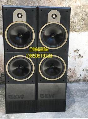二手进口音响 B&W/宝华DM630i 双8寸发烧监听音箱 罕见成色..