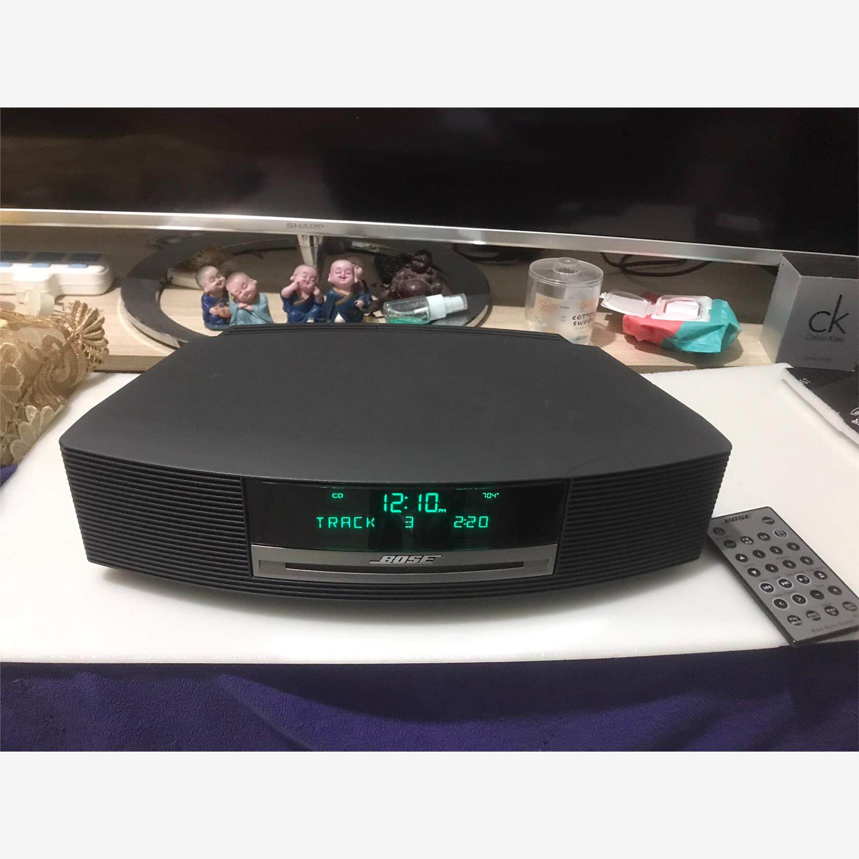 进口 博士二代音响，功能正常，带CD，收音功能，有遥控器