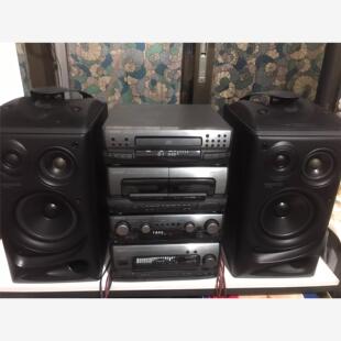 原装进口建伍发烧级K99B9组合音响一套,电压220V,各功能正常