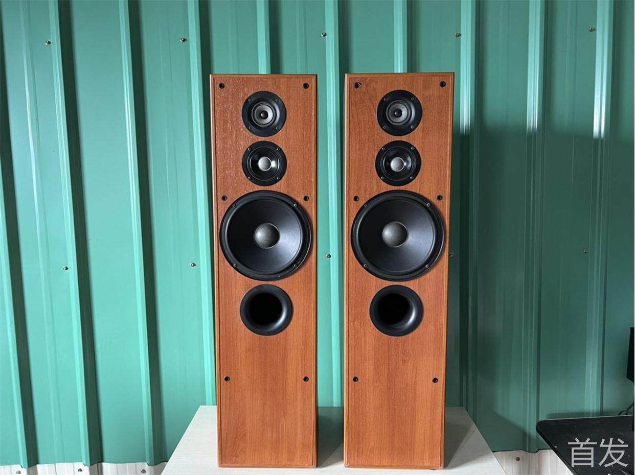 二手原装进口丹麦尊宝 E470发烧单8寸落地音箱..