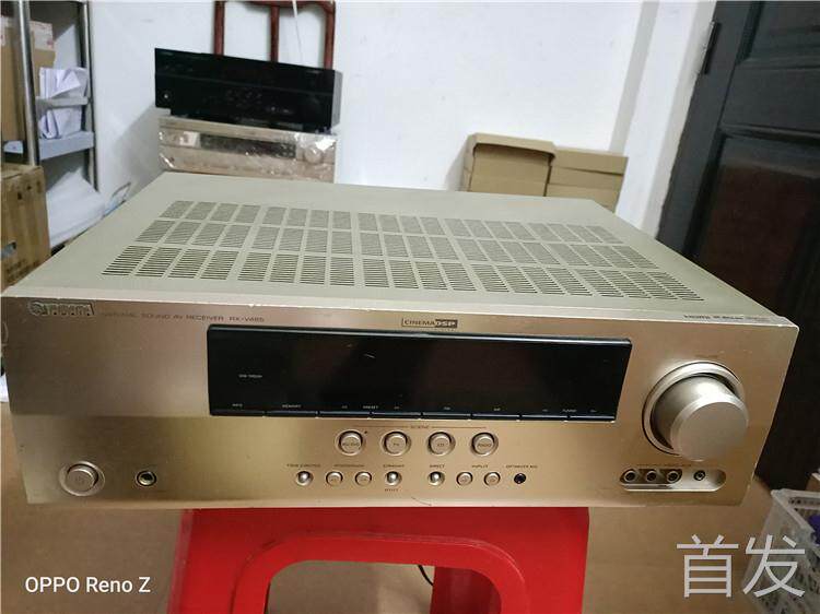 二手音响 雅马哈RX-V465 高清功放机5.1DTS-HD手机电视家庭电影院