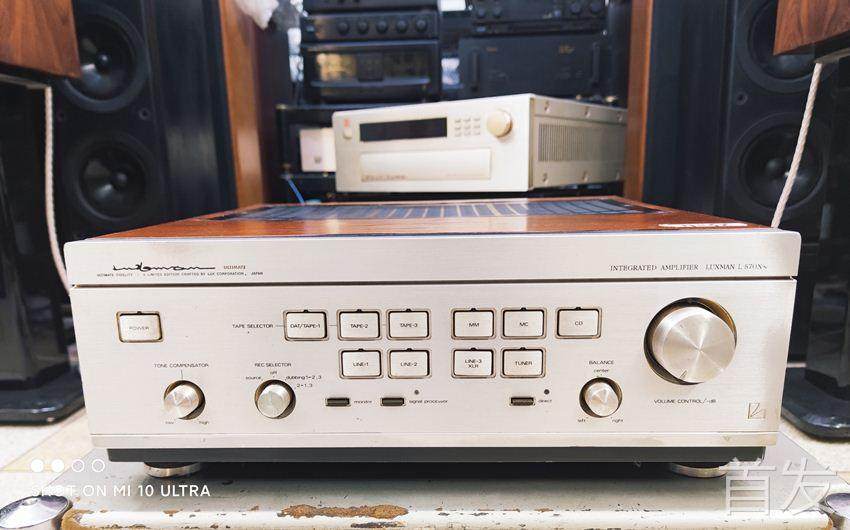 二手进口音响 LUXMAN/力士 L-570XS 发烧HIFI功放 纯甲类机 100V.
