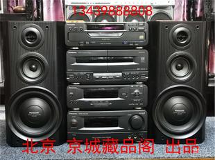 95新二手日本音响 松下vX918高档组合音响 原装 二手进口 3碟连放.