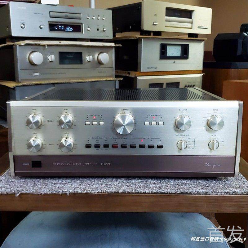 金嗓子C-200L前级功放机 c200L功放 日本原装二手发烧HIFI音响..