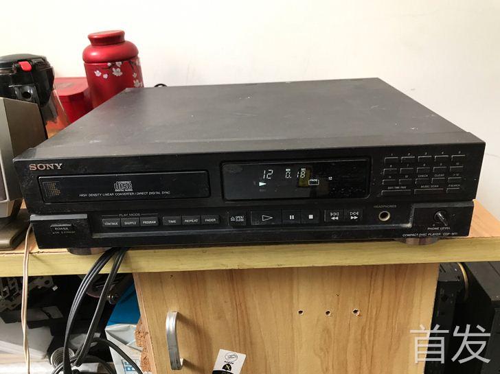 日本进口音响纯CD机 索尼CDP-M11 CD机家用音乐CD播放器读碟快..