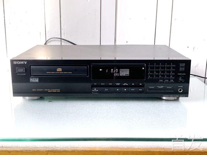 进口日本纯CD机 索尼CDP-411 CD机 高端发烧家用cd机 带光纤输出.