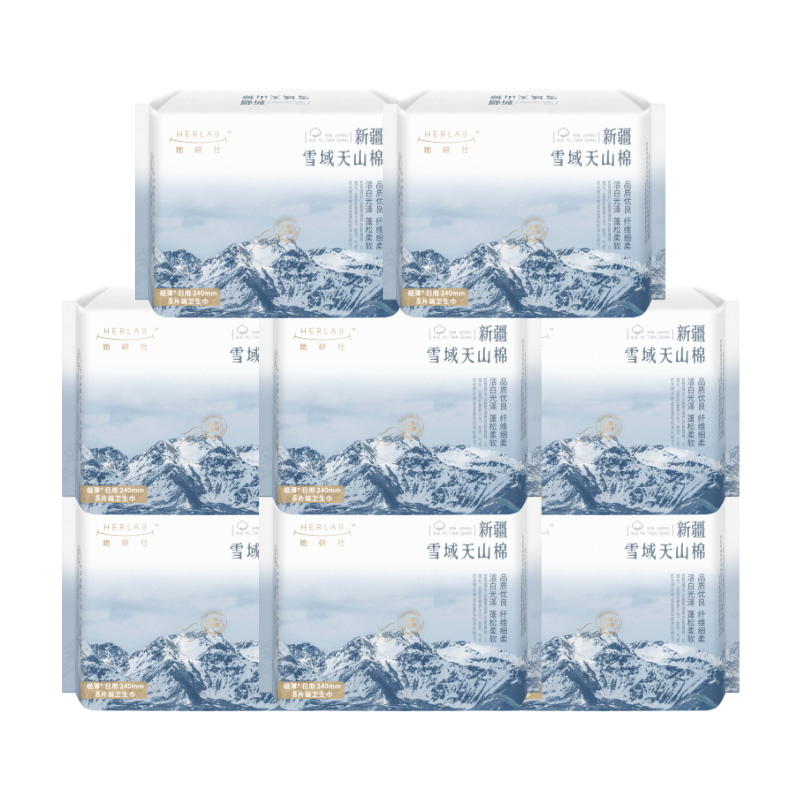 她研社卫生巾天山棉日用240组合