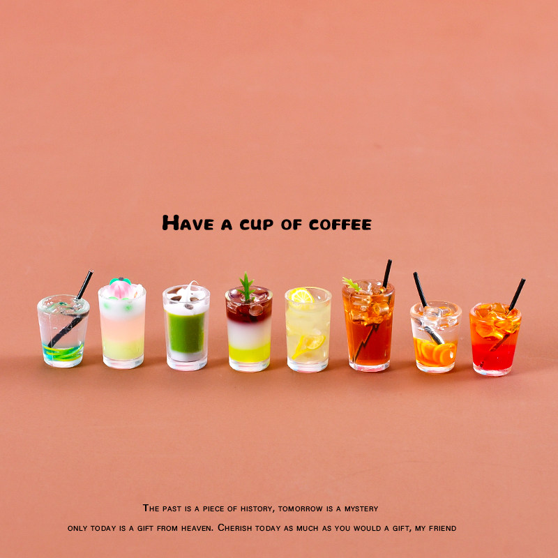 巨可爱仿真迷你冰美式咖啡汽车中控摆件显示屏装饰橘子治愈系摆件,家居饰品,桌面摆件,淘宝优惠券,粉丝福利购,淘宝优惠卷