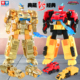 奥迪双钻量子战队典藏版 闪变合体光辉战神破空战神变形机器人套装