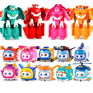 奥迪双钻超级飞侠玩具超级宠物第九季乐宝多宝爱宝警宝变形套装