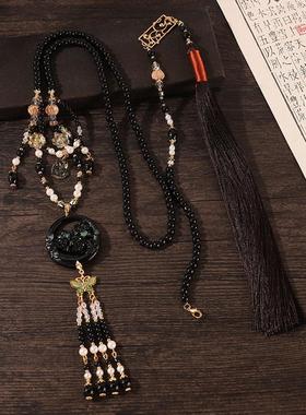 过年喜庆流苏马面裙软背云璎珞