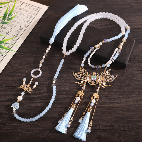 新中式古风汉服璎珞项链