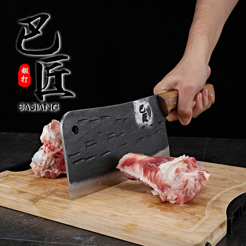 手工锻打重型加厚商用斩骨刀