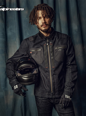 a星DIESEL联名迪赛牛仔骑行服TOSHIO摩托车服防摔摩托服机车服男