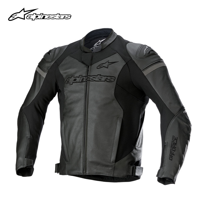 a星皮衣牛皮骑行服摩托车机车冬季防风摩托骑行皮衣男GP FORCE
