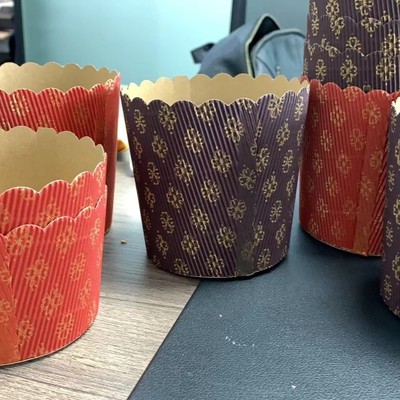 潘娜托尼戚风蛋糕模具耐高温纸托