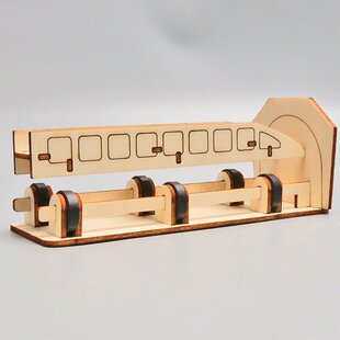 二进制演示器自制计算机教具数学模拟演算手工科技小制作型普器材