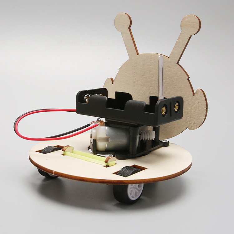 科学实验小学生自制避障机器人科技小制作儿童玩具diy手工发明