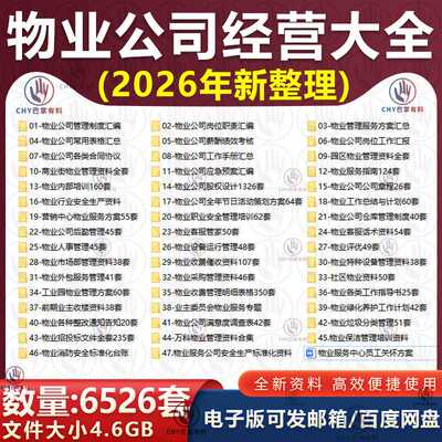 物业公司管理服务方案薪酬管理制度绩效考核岗位职责报告总结资料