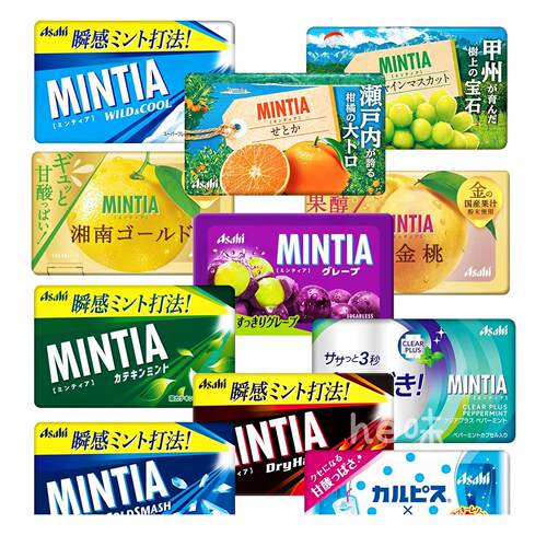 日本直邮朝日MINTIA润喉糖朝日