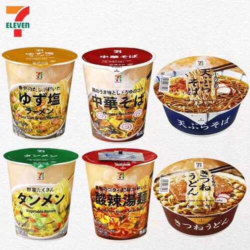 日本直邮711泡面荞麦面夜宵早餐