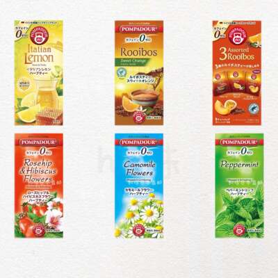 日本POMPADOUR水果茶独立包装