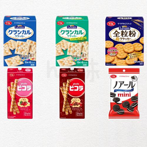 YBC日本直邮YBC苏打饼干夹心脆