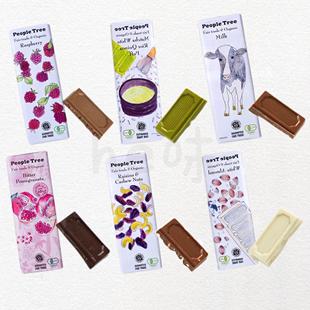 日本直邮people tree有机巧克力牛奶黑巧第三世界秋冬限定伴手礼