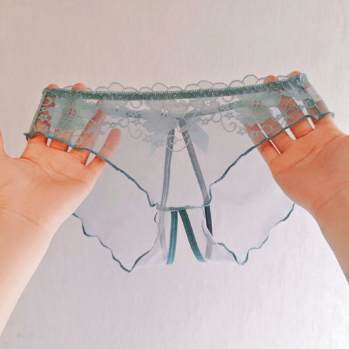 性感全透明蕾丝内裤女夏