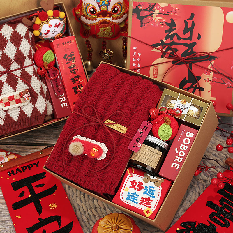 本命年礼物生日新年礼品送女友闺蜜给女朋友红围巾实用2026伴手礼