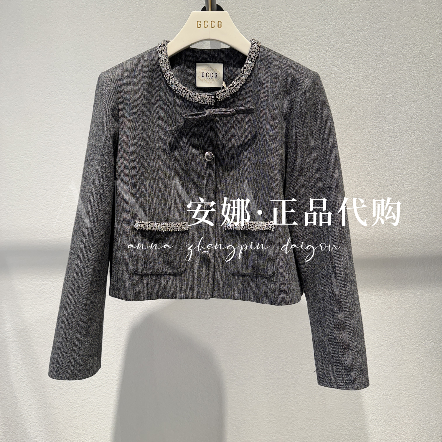 GCCG知恩专柜正品代买2025秋款女士外套953-W6020-1399