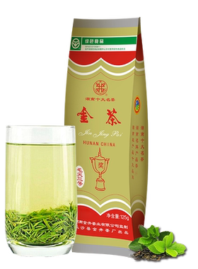 【26年新茶】金井 三星毛尖125G袋装茶叶 金茶 绿茶 湖南名茶
