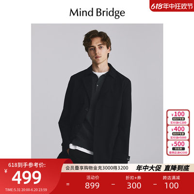 MindBridge西装领外套