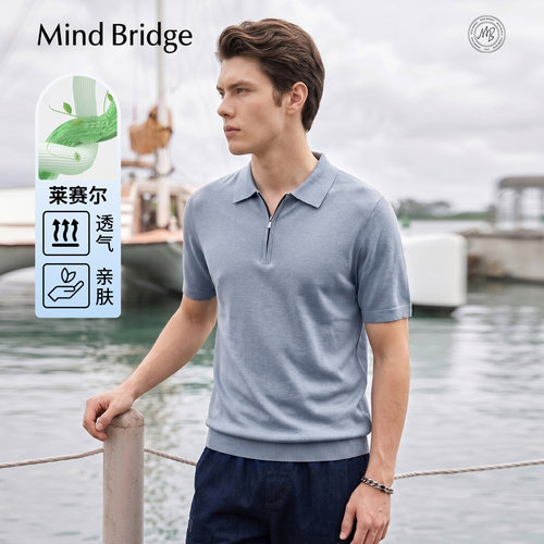 MindBridge短袖polo衫
