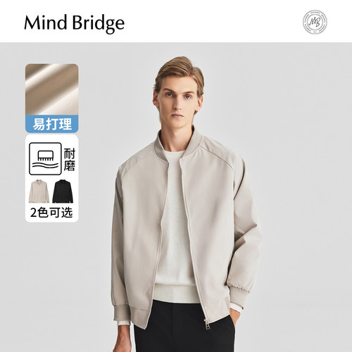 MindBridge棒球领外套