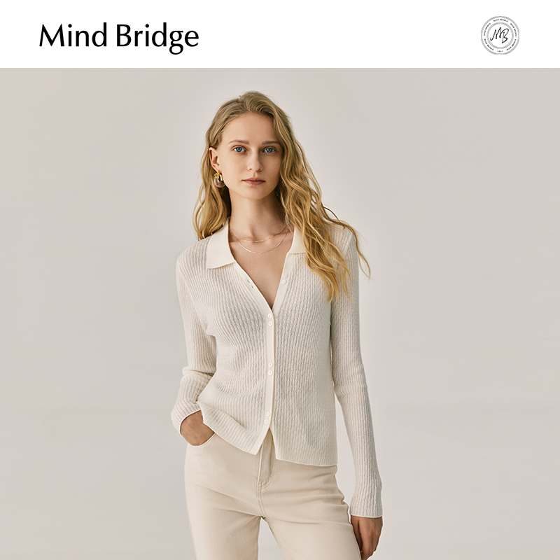 MindBridge多色针织衫