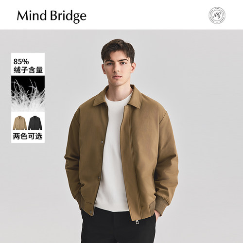 羽绒服MindBridge翻领