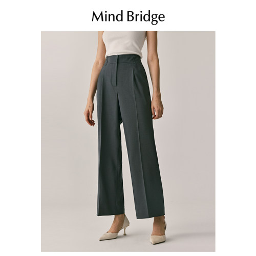 高腰MindBridge长裤休闲裤