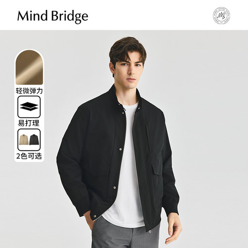 MindBridge立领工装外套
