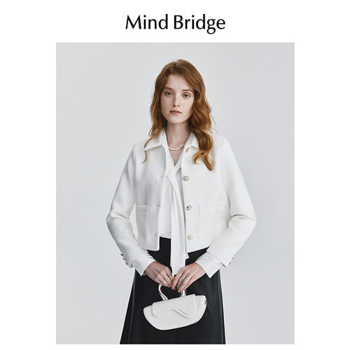 MindBridge小香风短款外套
