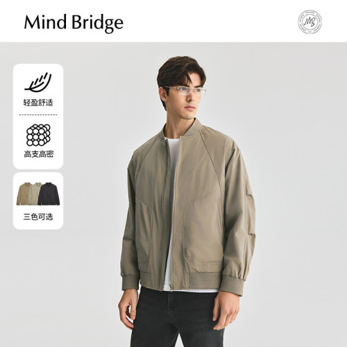 MindBridge棒球领外套
