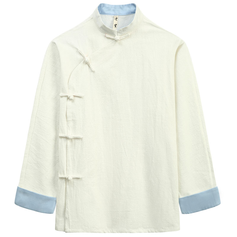 玄笙唐装男斜门襟外套男士上衣