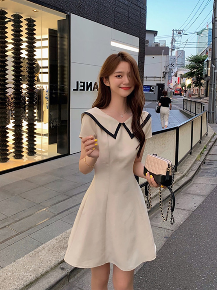 일본의 부드러운 스타일 PLATYCODON 프랑스어 틈새 복고풍 드레스 여성 여름 2024 스커트 SUPER FAIRY FOREST CHIC