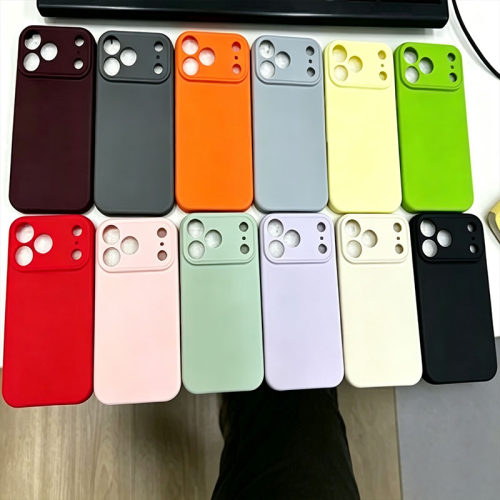 适用iPhone 18 17Pro Max 新臻品液态硅胶亲肤壳 苹果16 15 14 Plus 高级感 13 12 Pro 防摔 XS XR手机壳批发