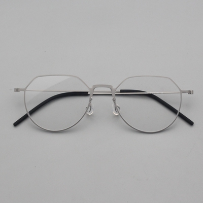 纯钛超轻无螺丝丹麦设计眼镜框