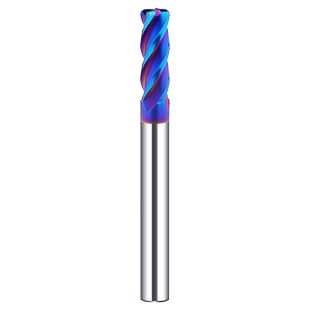 65度加长圆鼻钨钢铣刀r0.5圆角r1特长r2模具R3 4 6 8 10 12 14mm