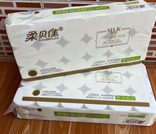 短款6层卫生纸柔贝佳无芯卷纸