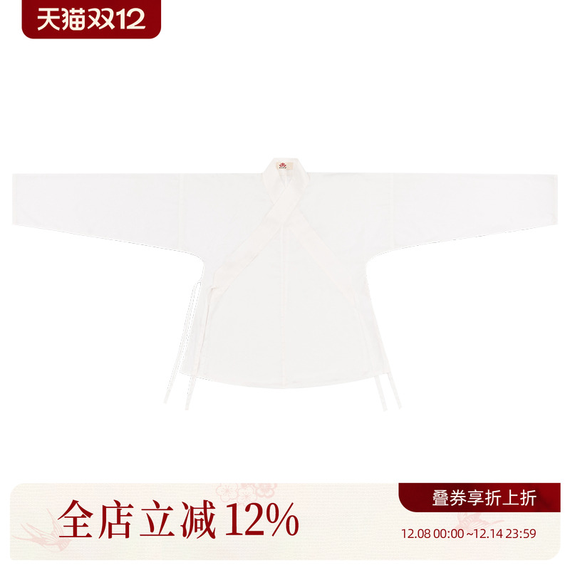 汉尚华莲直领百搭上衣汉服中国风