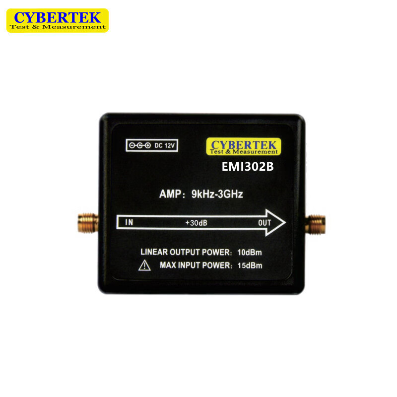 CYBERTEK 前置放大器EMI302B(9kHz-3GHz)30dB增益 放大信号提高